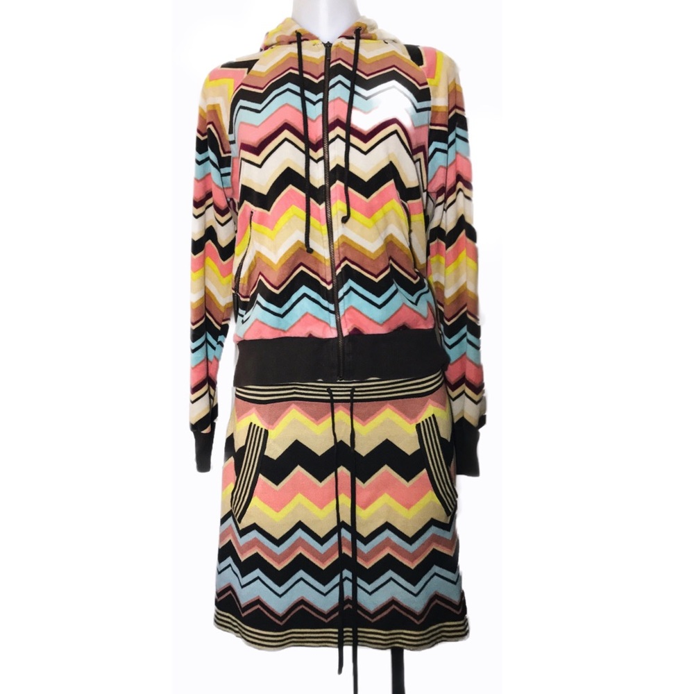 MISSONI X TARGET Velour Hoodie and Knit Skirt Set